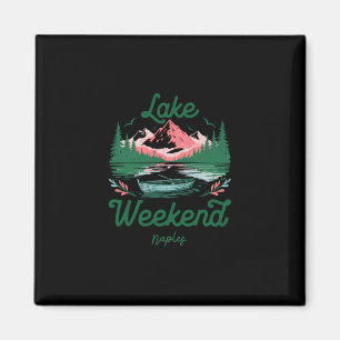 Lake Weekend Vacation Trip Naples Florida Magnet
