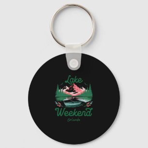 Lake Weekend Vacation Trip Orlando Florida Key Ring