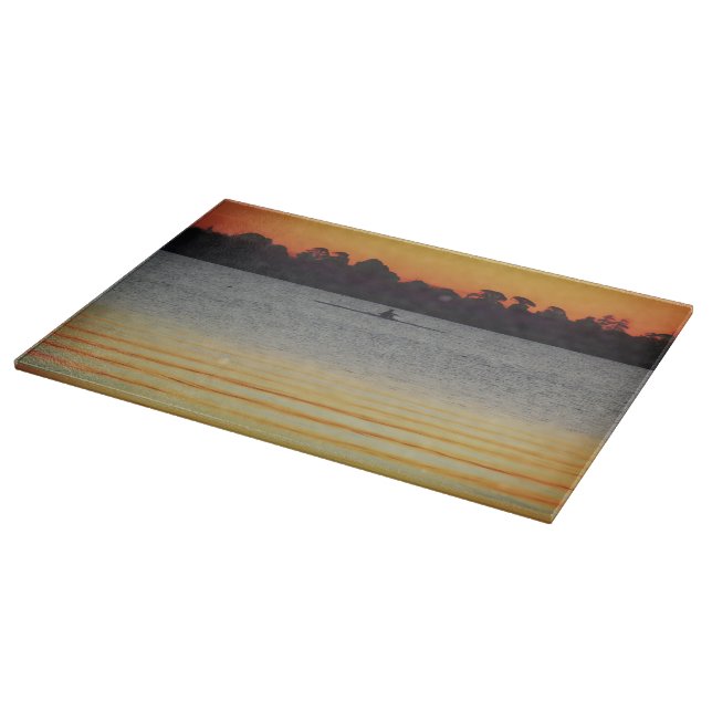 Lake Wendouree Calm Before Nightfall Cutting Board (Corner)