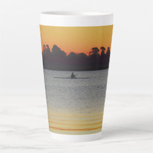 Lake Wendouree Calm Before Nightfall Latte Mug