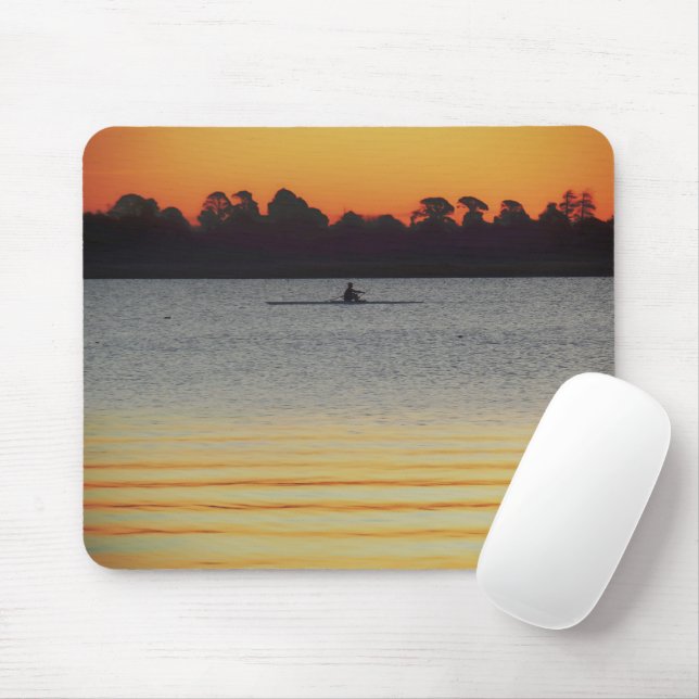 Lake Wendouree Calm Before Nightfall Mouse Pad (With Mouse)