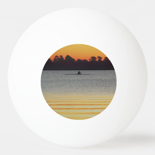 Lake Wendouree Calm Before Nightfall Ping Pong Ball (Front)