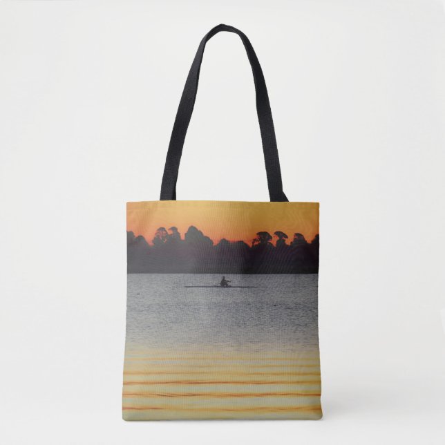 Lake Wendouree Calm Before Nightfall Tote Bag (Front)