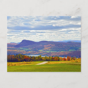 Lake Willoughby, Vermont, in Autumn Postcard
