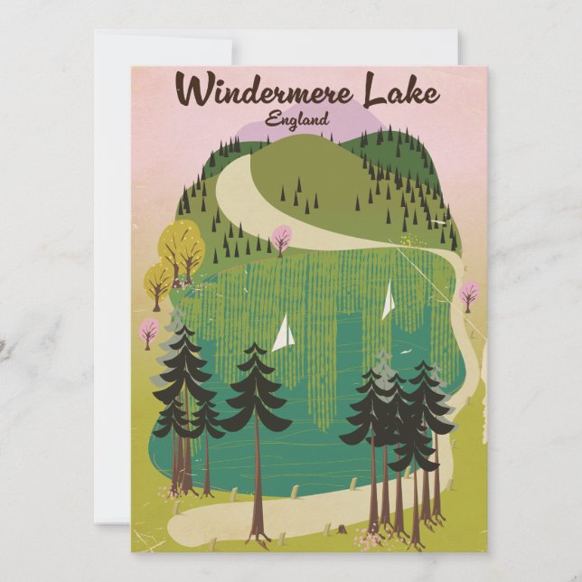lake windermere Travel poster (Front)