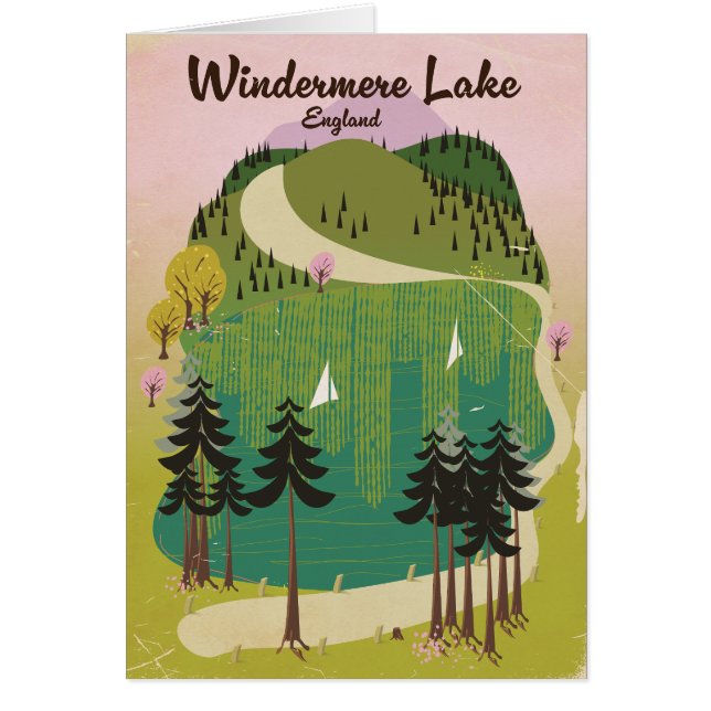 lake windermere Travel poster (Front)