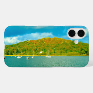 Lake Windermere yachts in Cumbria iPhone 16 Plus Case