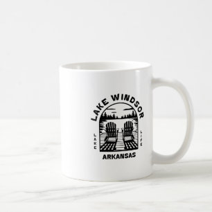 Lake Windsor Arkansas Outdoors Vintage 1 Coffee Mug