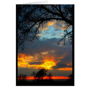 Lake Winnebago Sunset Card
