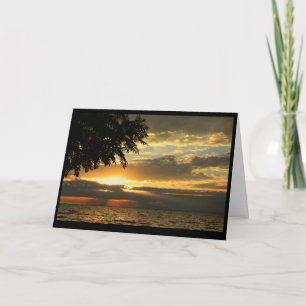 Lake Winnebago Sunset Card