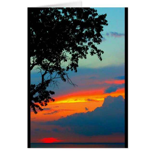 Lake Winnebago Sunset Thinking Of You (Front)