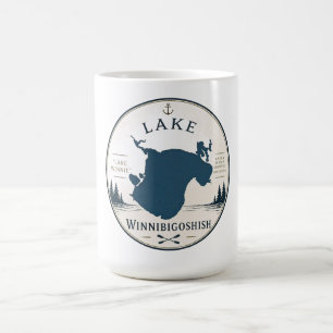 Lake Winnibigoshish Vacation Home Decor & Souvenir Coffee Mug