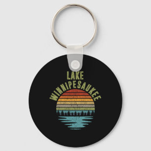 Lake Winnipesaukee Camping Wilderness - Nature Lak Key Ring