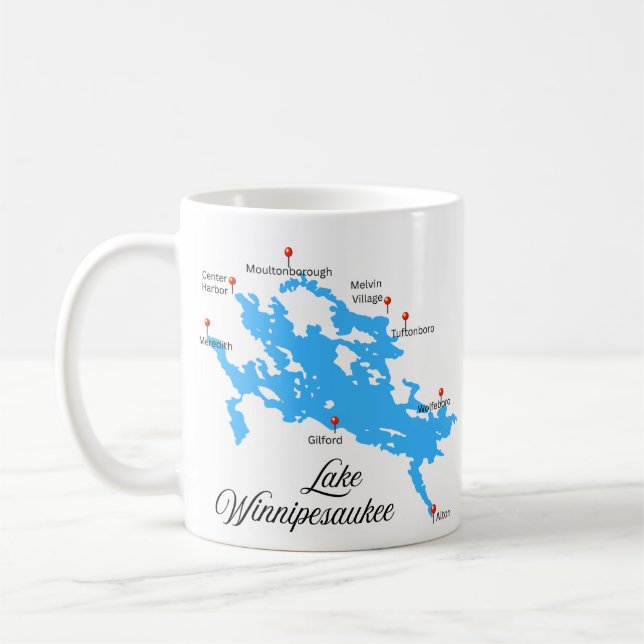 Lake Winnipesaukee  Coffee Mug (Left)
