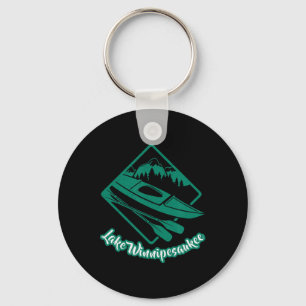 Lake Winnipesaukee Kayak Kayaking Boating Paddling Key Ring