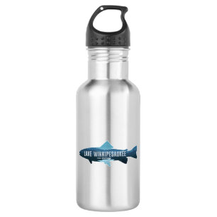 Lake Winnipesaukee New Hampshire Fish 532 Ml Water Bottle