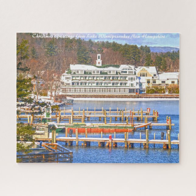 Lake Winnipesaukee New Hampshire. Jigsaw Puzzle (Horizontal)