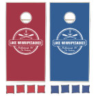 Lake Winnipesaukee NH custom town, name, anchor