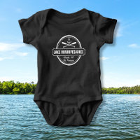 Lake Winnipesaukee NH custom town, name, anchor