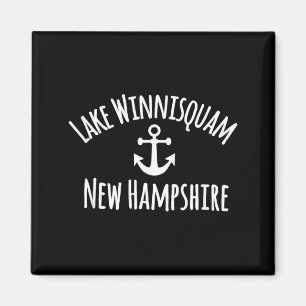 Lake Winnisquam Boating Sailing Nautical Marine Magnet
