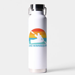 Lake Winnisquam New Hampshire Kayak Water Bottle