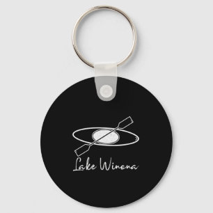 Lake Winona Kayaking Kayak Boating Sailing Rafting Key Ring