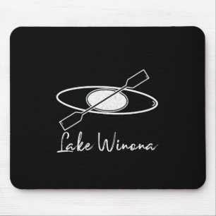 Lake Winona Kayaking Kayak Boating Sailing Rafting Mouse Pad