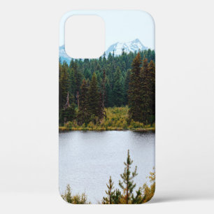 LAKE WITH TREES ON SIDES iPhone 12 CASE