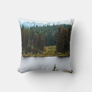 LAKE WITH TREES ON SIDES CUSHION