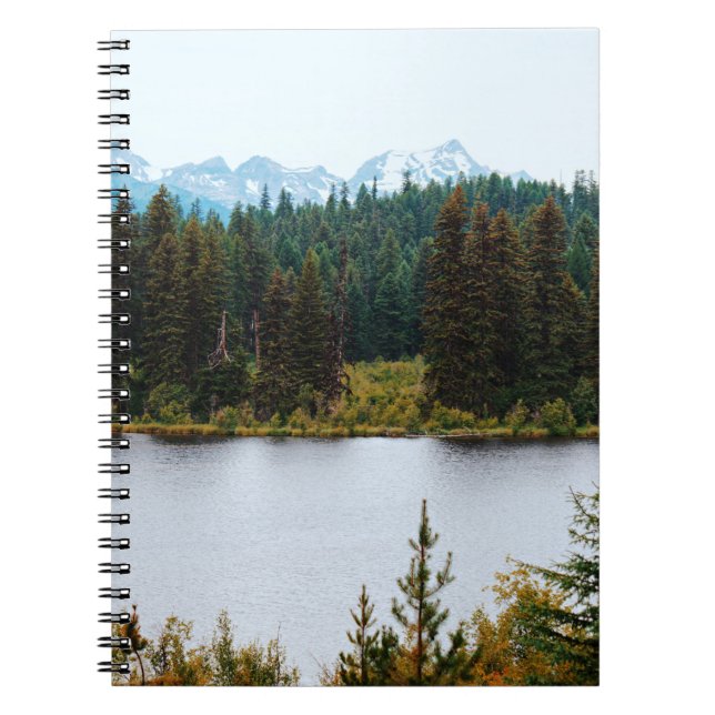 LAKE WITH TREES ON SIDES NOTEBOOK (Front)