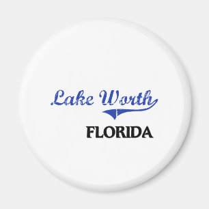 Lake Worth Florida City Classic Magnet