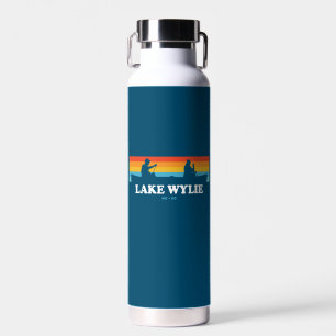 Lake Wylie North Carolina South Carolina Canoe Water Bottle