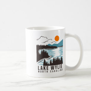 Lake Wylie North Carolina Summer Lake Life Boating Coffee Mug
