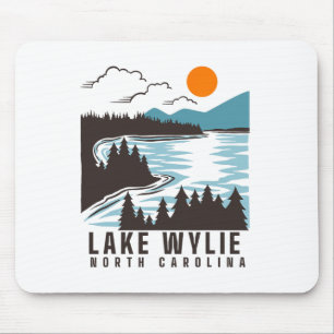 Lake Wylie North Carolina Summer Lake Life Boating Mouse Pad
