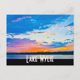 Lake Wylie sunset Postcard