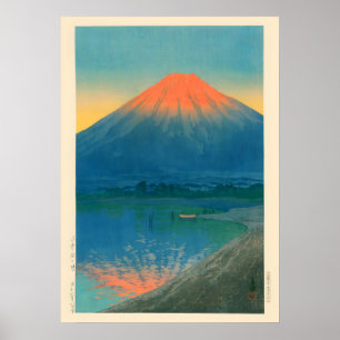 Lake Yamanaka and Mt.Fuji by Kawase Hasui Poster