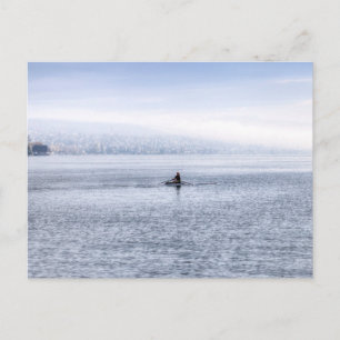 Lake Zurich Single Scull Postcard