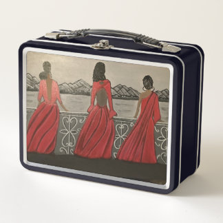 Lakefront Ball Metal Lunch Box
