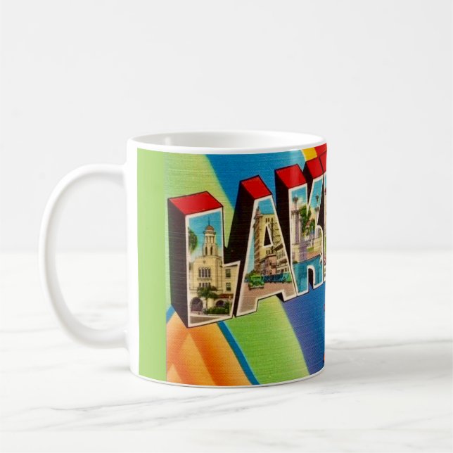  Lakeland Florida Greetings Coffee Mug (Left)