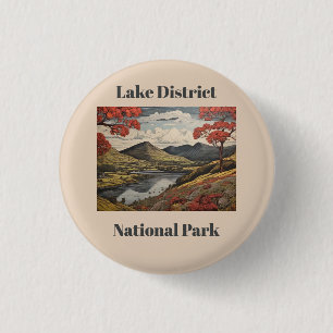 Lakeland Scene Customized 3 Cm Round Badge