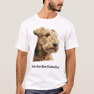 Lakeland Terrier Dog Create Your Own Custom Text T-Shirt
