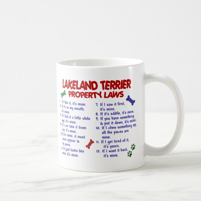LAKELAND TERRIER PL2 COFFEE MUG (Right)