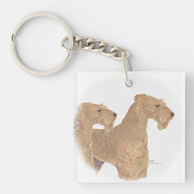 Lakeland Terriers Key Ring (Front)
