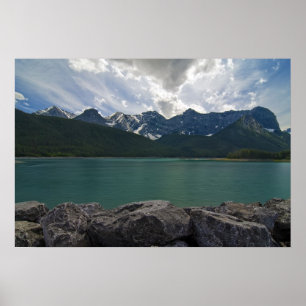 Lakes and Mountains Poster