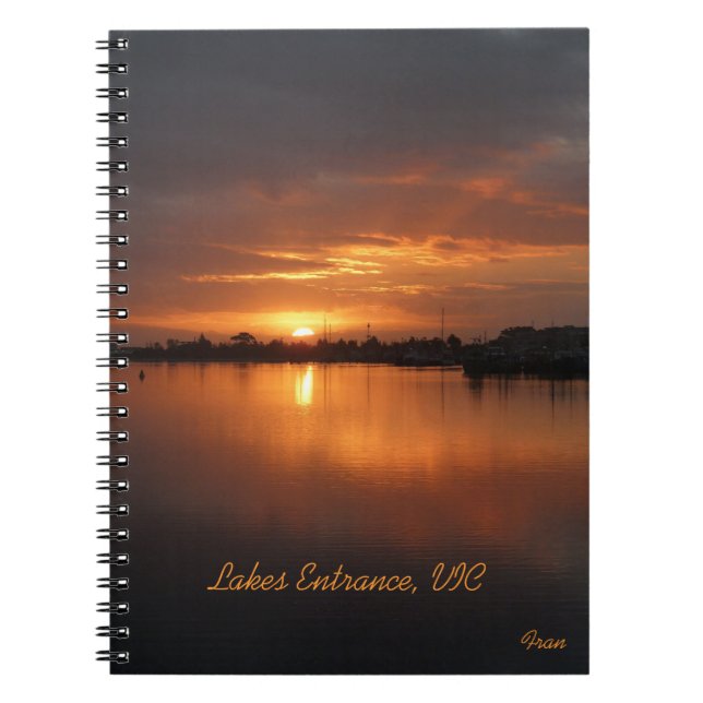 Lakes Entrance Notebook (Front)