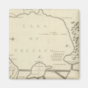 Lakes of Mexico Magnet