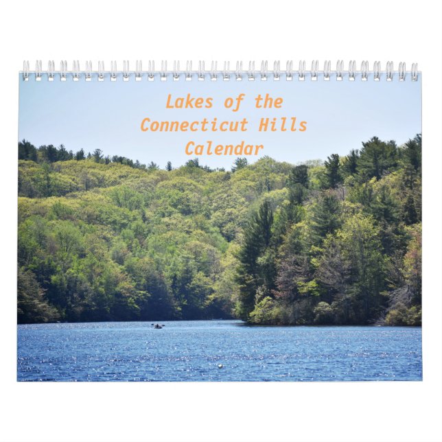 Lakes of the Connecticut Hills Calendar (Cover)