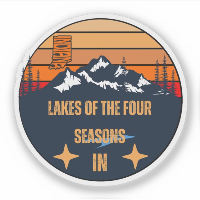 Lakes of the Four Seasons, Indiana (Front)