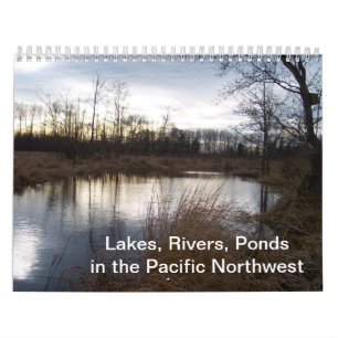 Lakes, Rivers, Ponds in the Pacific Northwest Calendar