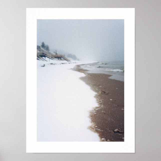 Lakeshore Winter Poster (Front)
